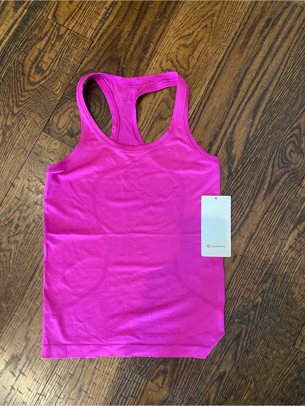 lululemon athletica Hot Pink Racerback Tank Top